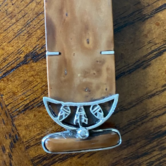 Silver Pharaonic/Ivory Pendant - Picture 7 of 14